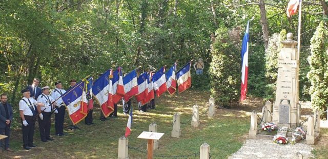 Cérémonie Monument Maquis Voisines