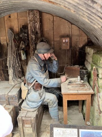 Téléphoniste Tranchée Chattancourt