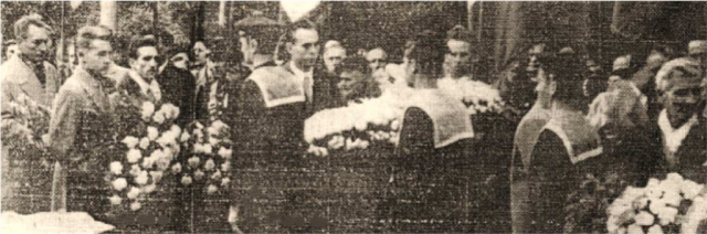 12 octobre 1952 cérémonie en mémoire de Gerard Schmitt à Joinville.