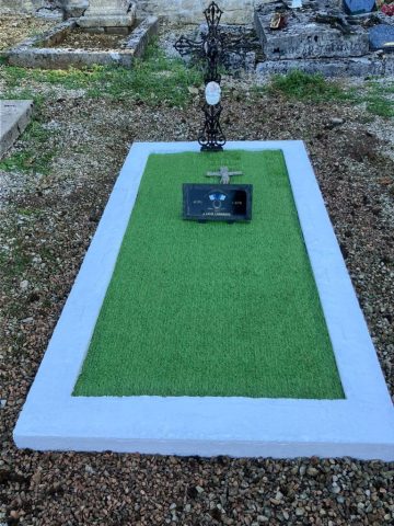 Tombe René Roussel restaurée